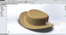 SolidWorks怎么设计帽子模型