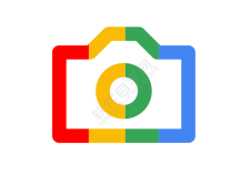 corelDRAW设计google风格照相机图标