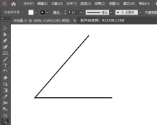 用ai钢笔画直角怎么设置圆角