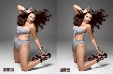使用Photoshop简单几步给美女减肥，瘦身瘦脸又瘦腿