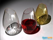 3ds Max制作玻璃酒杯教程