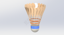 SolidWorks羽毛球零件的做题步骤