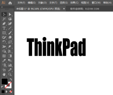 ai绘制ThinkPad标志的方法与步骤