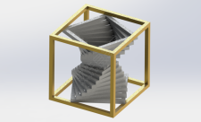 SolidWorks台阶立方体零件的做题步骤