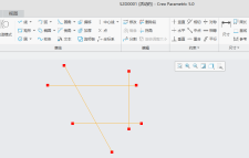 CREO5.0如何使用拐角将图元修剪到其他图元或几何