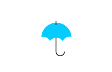 怎么用CDR制作小雨伞图标