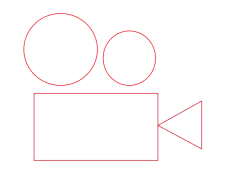 录像机简易图标的设计教程