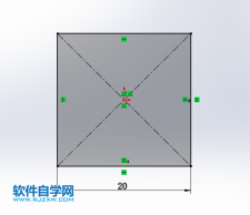用SolidWorks画两个交叉几何体的两种方法