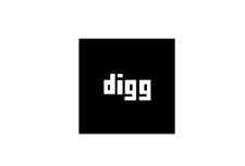 AI矩形工具设计DIGG图标