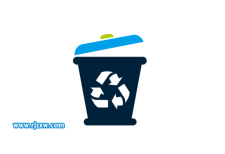 回收图标垃圾桶怎么画出来